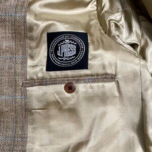 J PRESS WOOL SILK BLAZER 42L